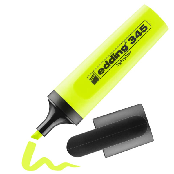 EDDING Textmarker 345, 2-5mm, gelb 345-5