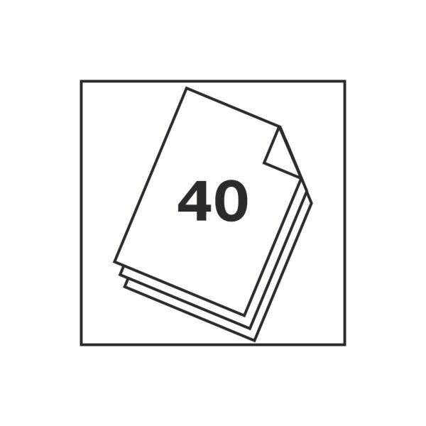 URSUS FORMATI W&ouml;rterheft Quart, 40 Blatt, Lin.W3, liniert 060551053