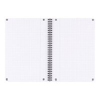 OXFORD Collegeblock Touch, B5, 80 Blatt, kariert, schwarz 400121613