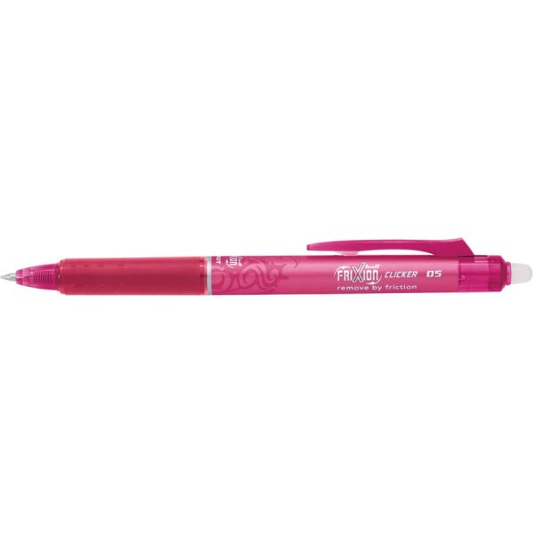 PILOT Tintenroller FriXion Clicker 0.5, 0,3mm, pink BLRT-FR5-P