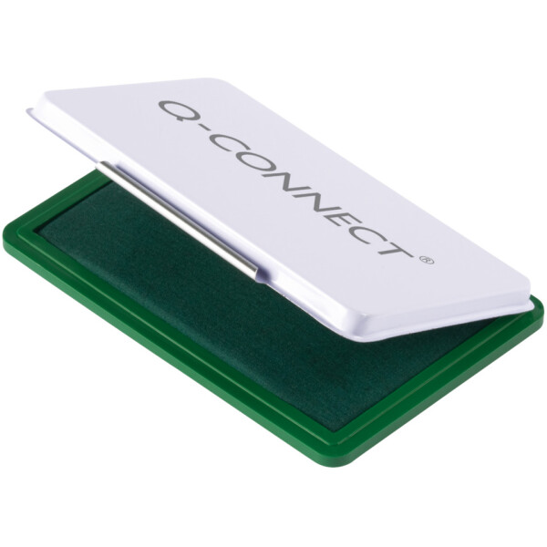 Q-CONNECT Stempelkissen Gr. 2, 7x11cm, gr&uuml;n KF25210