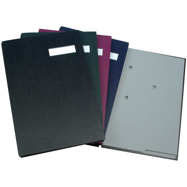 Q-CONNECT Unterschriftsmappe, 20 Fächer, rot KF31011