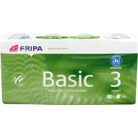 Fripa Toilettenpapier Basic, 2-lagig, weiß