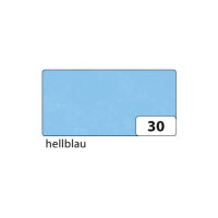 folia Transparentpapier hellblau Rl 70x100 42g