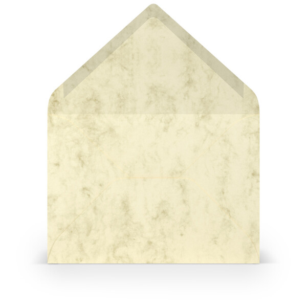RÖSSLER Briefumschlag Coloretti, B6, 80g m², nassklebend, 5 Stück, chamois 220720506