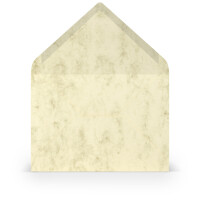 RÖSSLER Briefumschlag Coloretti, B6, 80g m², nassklebend, 5 Stück, chamois 220720506