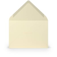 RÖSSLER Briefumschlag Coloretti, C6, 80g m², nassklebend, 5 Stück, creme 220705512