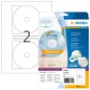 HERMA CD-Etiketten ?116 mm Innenloch klein 20 Stück permanent