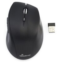 MEDIARANGE Tastatur +Mausset, schwarz silber MROS105