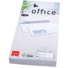 ELCO Briefhülle Office DIN lang mit Fenster, Haftklebung, 80g m², weiß, 50 Stück