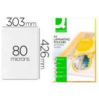 Q-CONNECT Laminierhülle, A3, 2 x 80 µm,...