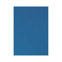Q-CONNECT Einbanddeckel Leder, A4, 250g m², 100 Stück, blau KF00500