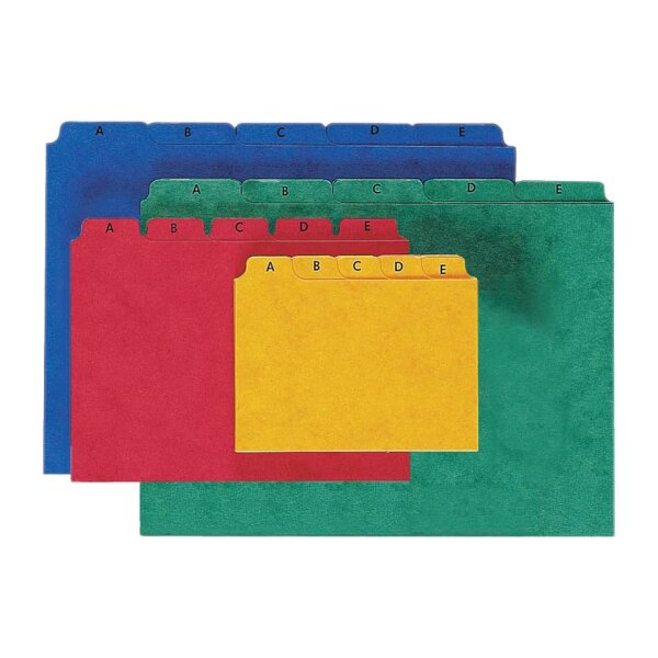PAGNA Leitregister A5 25tlg. A-Z gelb 25251-05