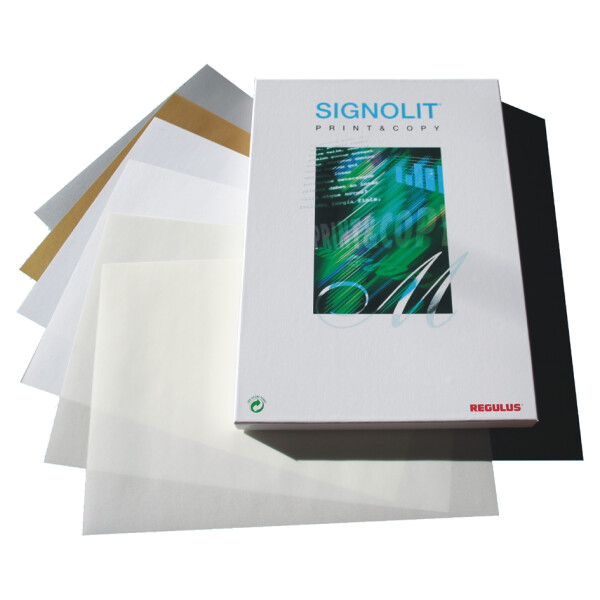 REGULUS Selbstklebefolie SIGNOLIT SC, DIN A4, Weiß, Matt 38044.050