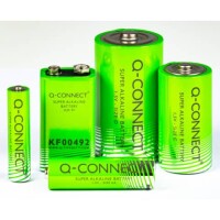 Q-CONNECT Batterie Mono LR20 D, 1,5V, 2 Stück