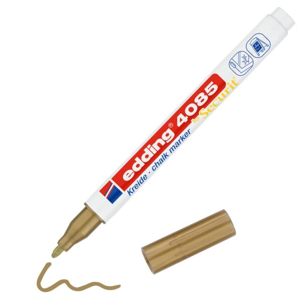EDDING Kreidemarker 4085, 1-2mm, gold 4085-053