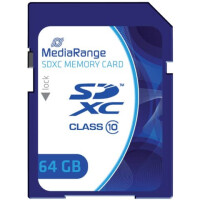 MediaRange Speicherkarte Memorycard SDHC 64GB