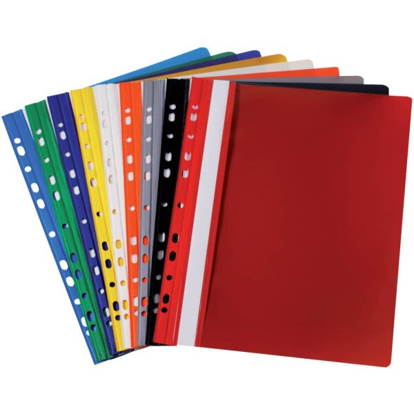 DONAU Schnellhefter Multiloch, A4, grau 1704001-13