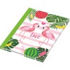 RNK Verlag Notizbuch Flamingo grün A5 96BL punktiert