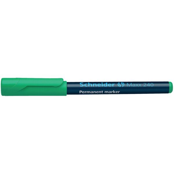 SCHNEIDER Permanentmarker Maxx 240, 1-2 mm, gr&uuml;n SN124004