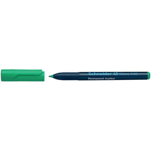 SCHNEIDER Permanentmarker Maxx 240, 1-2 mm, gr&uuml;n SN124004