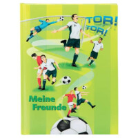 Goldbuch Freundebuch A5 Fussballer