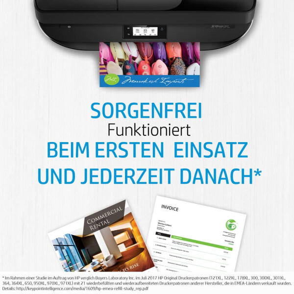 HP Inkjetpatrone Nr. 912 cyan 3YL77AE