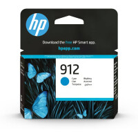 HP Inkjetpatrone Nr. 912 cyan 3YL77AE