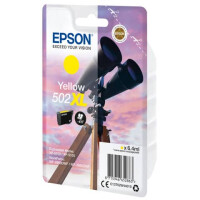 EPSON Original Epson Tintenpatrone gelb High-Capacity (C13T02W44010,T02W440,502XL,T02W4,T02W44010)