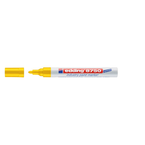 EDDING Industrielackmarker 8750, 2-4mm, gelb 4-8750005