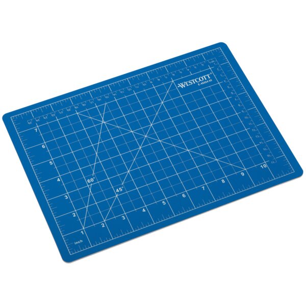 WESTCOTT Schneidunterlage, A4, blau E 46004 00