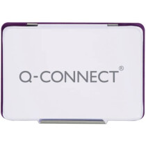 Q-Connect Stempelkissen Gr. 2 violett 7x11cm