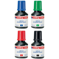 EDDING Nachfülltinte Permanentmarker, 30ml, blau 4-T25003