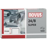 NOVUS Heftklammern 24 8 verzinkt 1000 Stück NV0400038