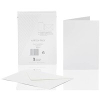 RÖSSLER Kartenpackung A6 HD weiß 10 10 Stück