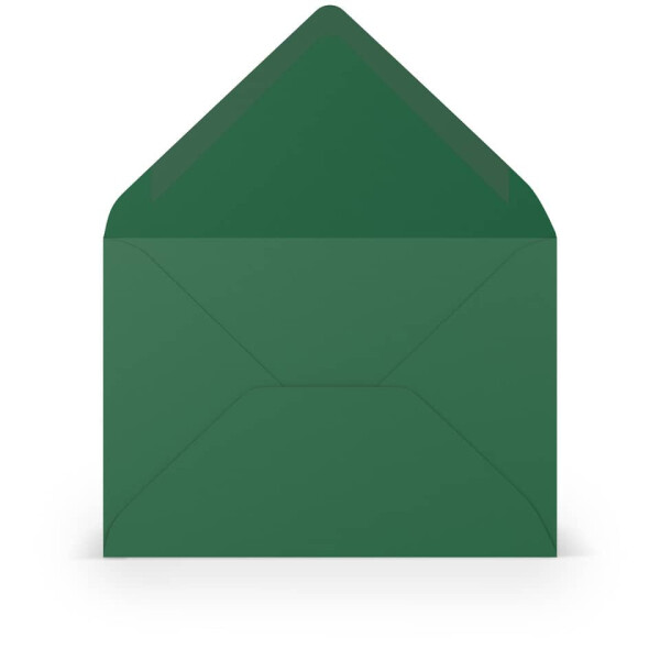 RÖSSLER Briefumschlag Coloretti, C6, 80g m², nassklebend, 5 Stück, forest 220705571