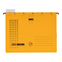 ELBA Organisationshefter chic, Karton (RC) 230 g qm, A4, gelb, 5 Stück