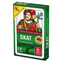 ASS Spielkarten Skat Club franz. Ka. Etui