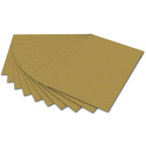 folia Tonpapier 130g m² gold 50x70cm 10 Stück