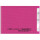 VELOFLEX Kreditkartenetui Documentsafe pink Polypropylen 90x63mm