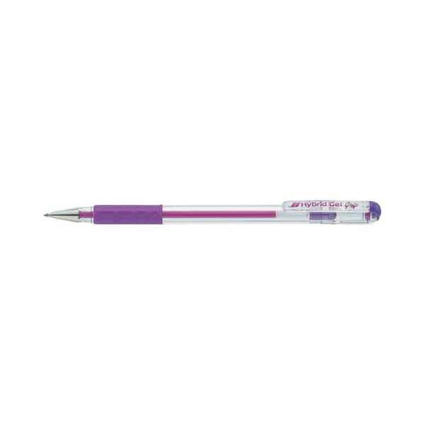 Pentel Gelschreiber Hybrid Grip violett K116-V