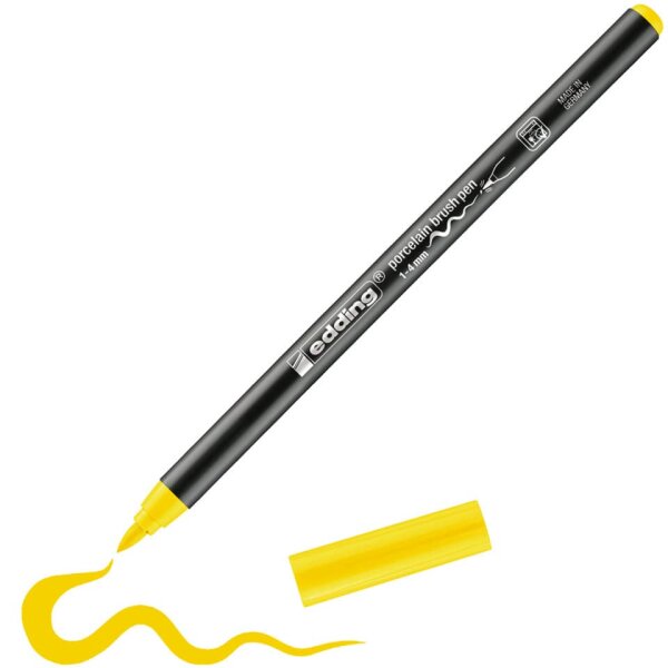 EDDING Porzellanmalstift 4200, 1-4mm, gelb 4-4200005