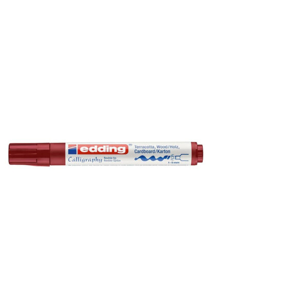 EDDING Kalligrafiemarker 1455, 1-5mm, karmesin 4-1455046