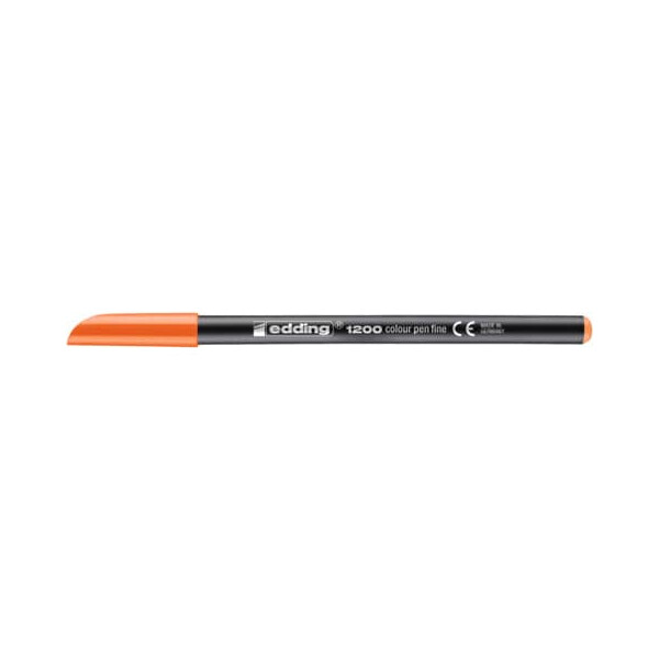 edding Faserschreiber 1200 colorpen 1mm orange 1200-6