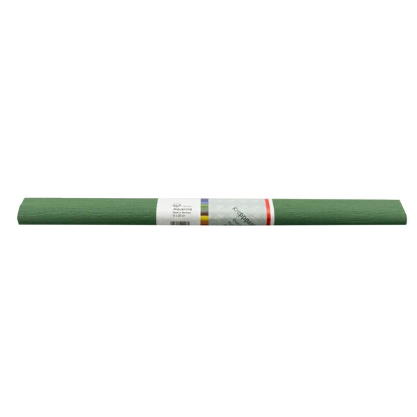 WEROLA Krepppapier Aquarola, 50x250cm, dunkelgr&uuml;n 82061-4660
