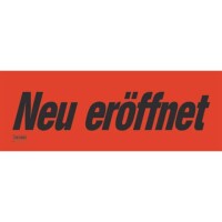 RNK Verlag Plakatheft 19x53cm 10 Blatt Neu Eröffnet