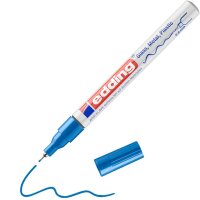 EDDING Glanzlackmarker 780, 0,8mm, Rundspitze, blau 780-9-003
