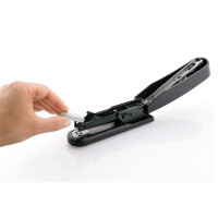 NOVUS Heftgerät B 2 re+new, 25 Blatt, Einlegetiefe 65 mm, schwarz 020-1931