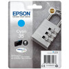 EPSON Original Epson Tintenpatrone cyan (C13T35824010,T358240,35,T3582,T35824010)