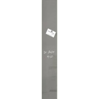 sigel Magnettafel Glas grau 12x78cm